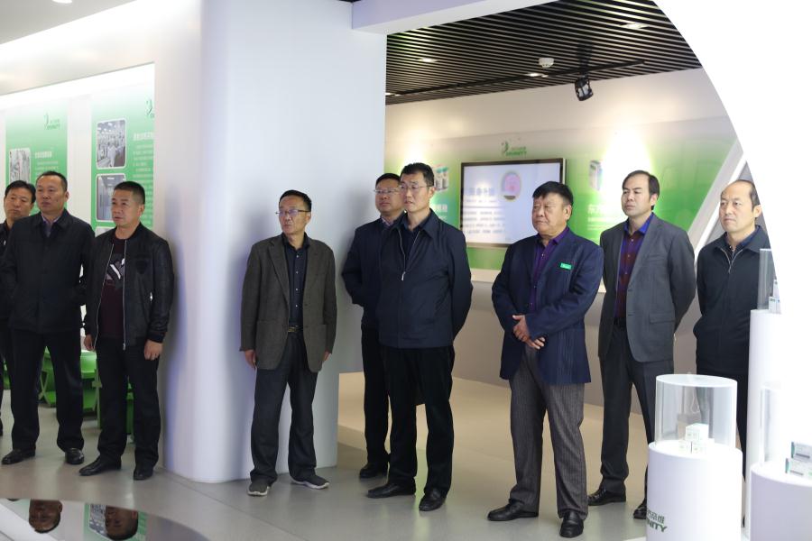 亳州市政协人口环资委主任周明一行莅临我司参观指导