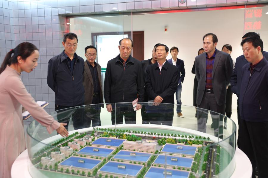 亳州市政协人口环资委主任周明一行莅临我司参观指导