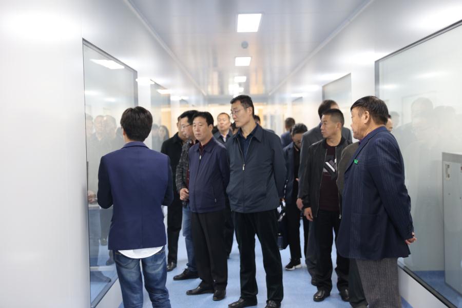 亳州市政协人口环资委主任周明一行莅临我司参观指导