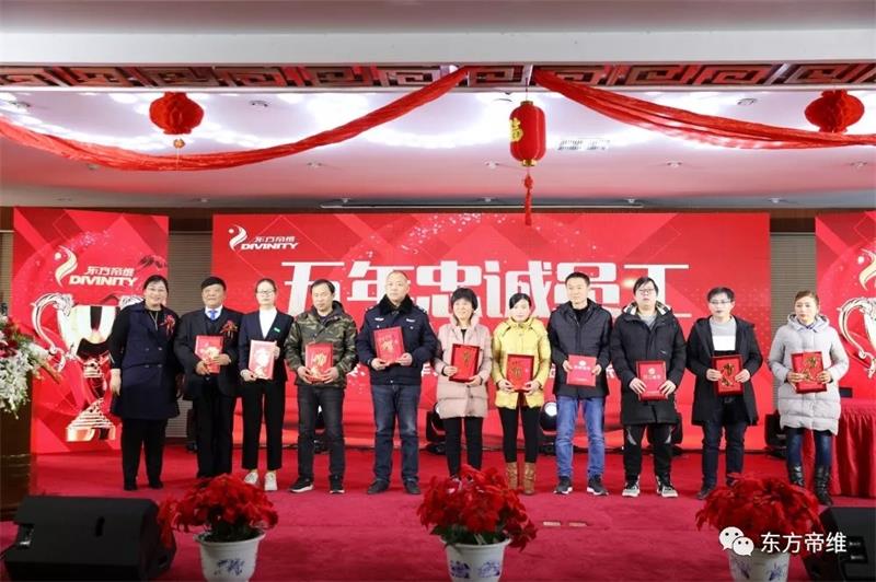 十年风雨铸辉煌 不忘初心创未来 东方帝维喜迎新春